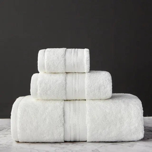 New Egyptian Cotton Bath Towel Set